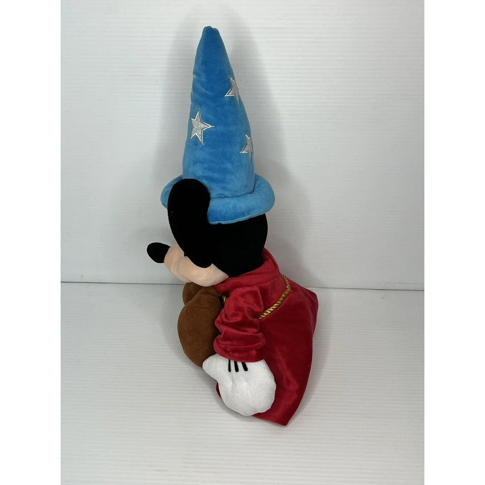 Disney Store Fantasia Sorcerer Mickey Mouse 24'' Plush Stuffed Animal Toy